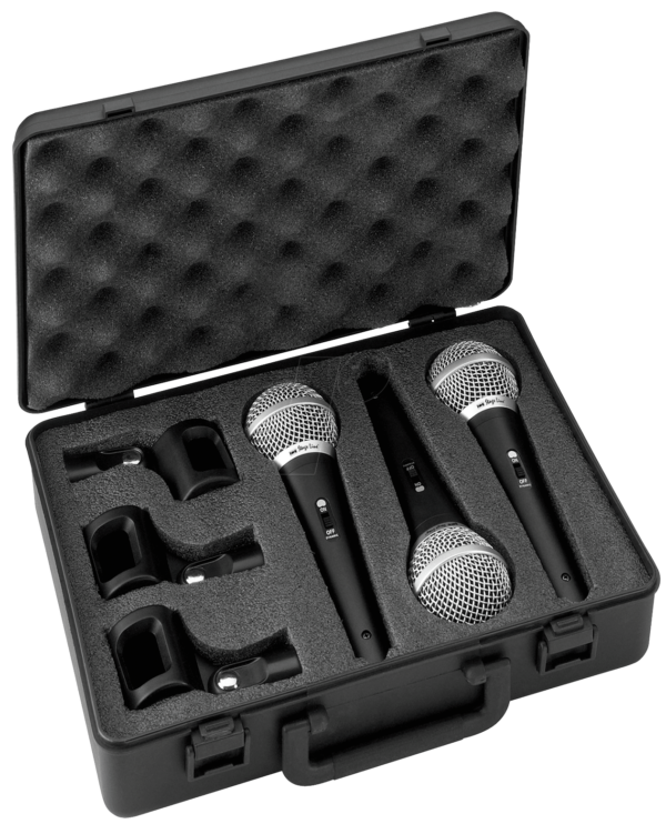 DM-3SET - Dynamisches-Vocal-Mikrofon-Set