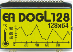 EA DOGL128E-6 - LCD-Grafikmodul