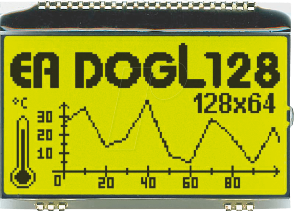 EA DOGL128E-6 - LCD-Grafikmodul