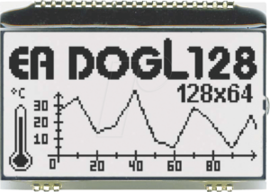 EA DOGL128W-6 - LCD-Grafikmodul