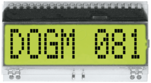 EA DOGM081L-A - LCD-Textmodul