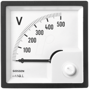 DQB 72-60V - Drehspul-Messwerk 0-60 V