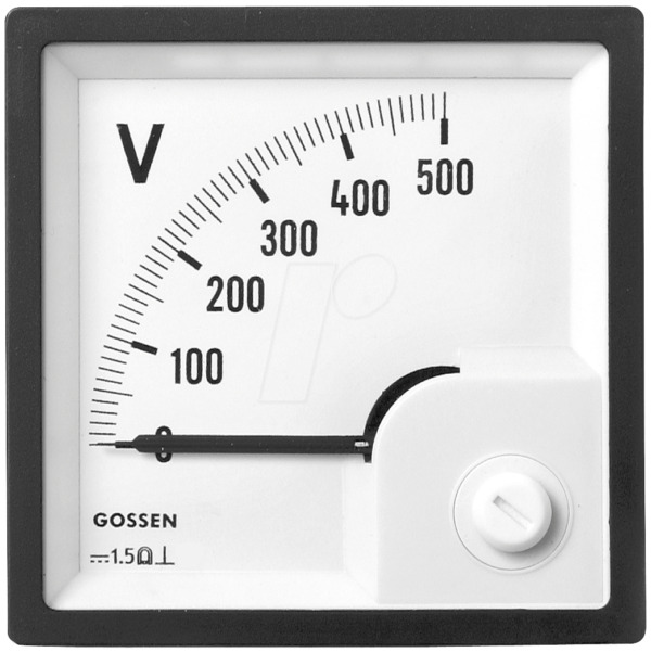 DQB 72-60V - Drehspul-Messwerk 0-60 V