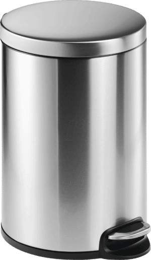 DURABLE 340223 - Treteimer Edelstahl rund 20 Liter