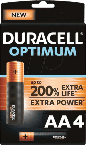 DURA OPT AA4 - Duracell Optimum