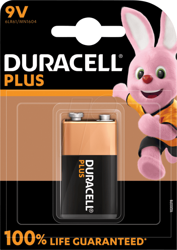 DURA PLUS 9V1 - Duracell Plus
