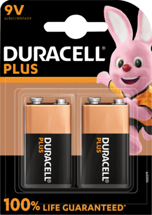 DURA PLUS 9V2 - Duracell Plus
