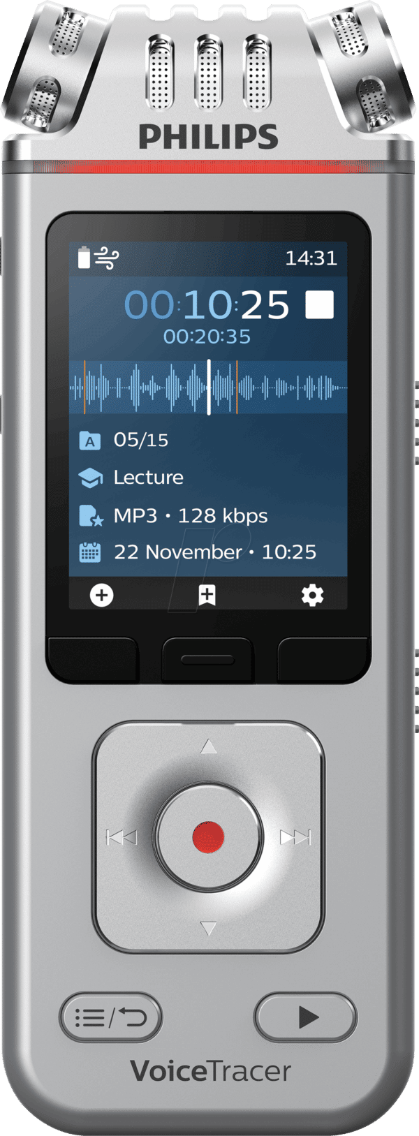 PHILIPS DVT4110 - VoiceTracer Audiorecorder