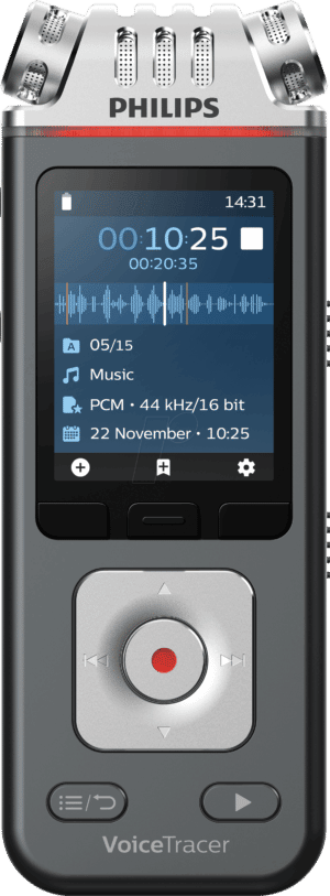 PHILIPS DVT7110 - VoiceTracer Audiorecorder