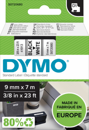 DYMO D1 40913 - DYMO D1 Schriftband