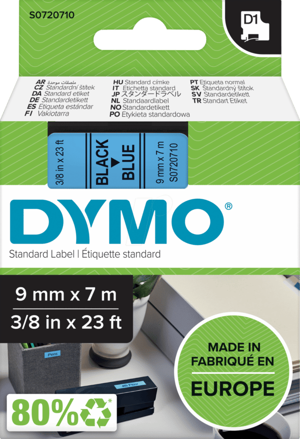 DYMO D1 40916 - DYMO D1 Schriftband