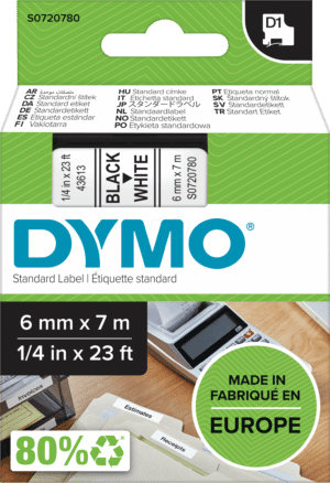 DYMO D1 43613 - DYMO D1 Schriftband