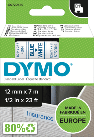 DYMO D1 45014 - DYMO D1 Schriftband