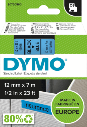 DYMO D1 45016 - DYMO D1 Schriftband