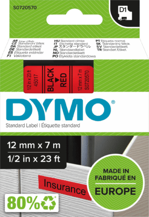 DYMO D1 45017 - DYMO D1 Schriftband