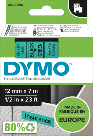 DYMO D1 45019 - DYMO D1 Schriftband