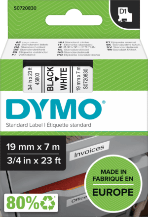 DYMO D1 45803 - DYMO D1 Schriftband