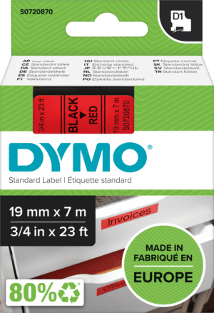 DYMO D1 45807 - DYMO D1 Schriftband