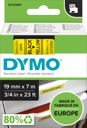 DYMO D1 45808 - DYMO D1 Schriftband