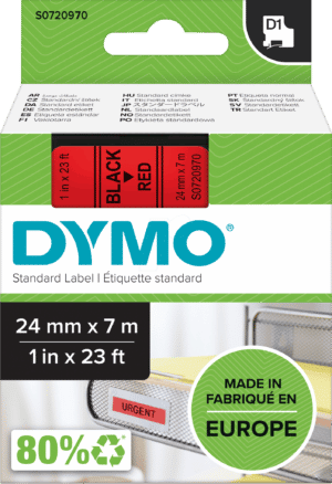 DYMO D1 53717 - DYMO D1 Schriftband