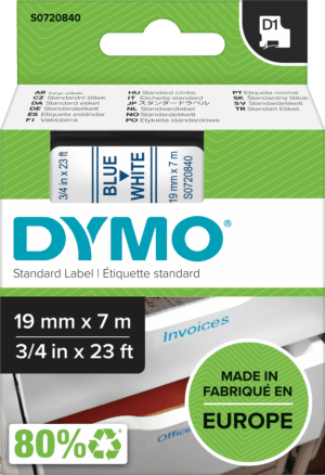 DYMO S0720840 - DYMO D1 Schriftband