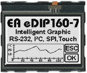 LCD EDIP160W7LWT - LCD-Display