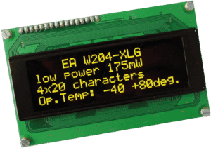 EA W204-XLG - Display OLED
