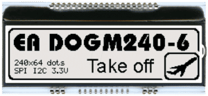 EA DOGM240N-6 - LCD-Grafikmodul