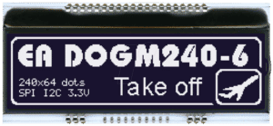 EA DOGM240S-6 - LCD-Grafikmodul