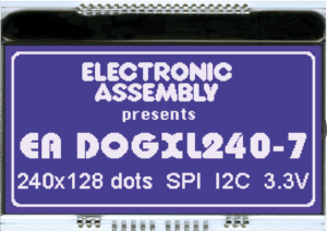 EA DOGXL240B-7 - Grafikmodul mit Display-RAM