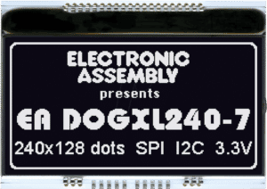 EA DOGXL240S-7 - Grafikmodul mit Display-RAM