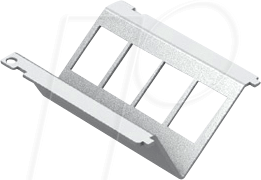 EASY ABG00014 - Einbauplatte 4x Keystone-Module