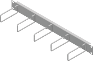 EASY AVR5METC1E - Rangierpanel 1HE mit 5 Metallbügel 110 mm