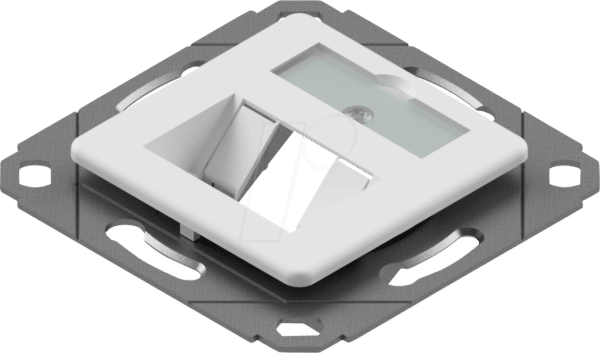 EASY CKVD1D2 - Keystone Modulaufnahme mit Zentralplatte