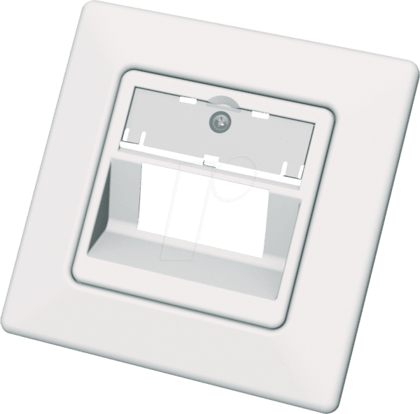 EASY CKVDUSL2R - Leerdose mit Frontplatte für 2x Keystone Module