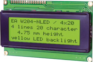 LCD 204B LED - LCD-Modul