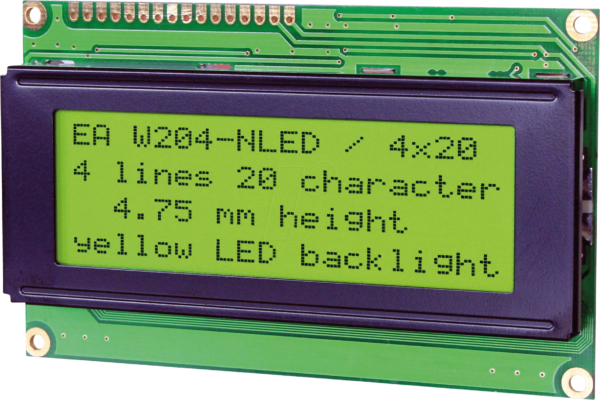 LCD 204B LED - LCD-Modul