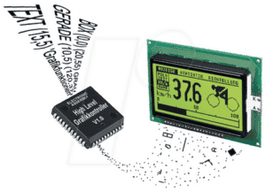 EA IC202-PGH - Grafikcontroller für 128x64 Pixel Displays mit HD 61202