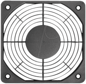 PAPST LZ 32 P - Schutzgitter Kunststoff für 80x80mm Lüfter