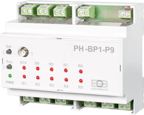 EB PH-BP1-P9 - Fußbodenheizungsaktor 9-fach