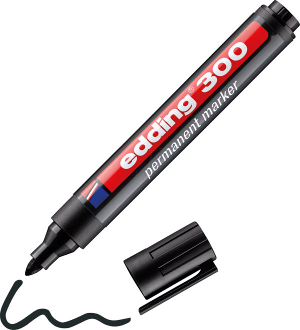 EDDING 300SW - Permanent Marker / schwarz / 1