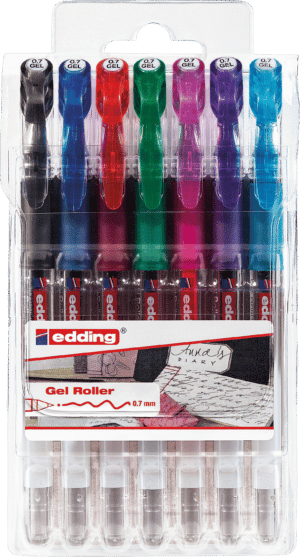 EDDING 2185/7099 - Gelroller Set