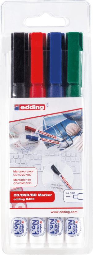 EDDING 8400/4S - CD-Marker