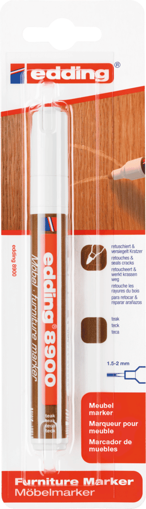 EDDING 8900-4619 - Möbelmarker teak