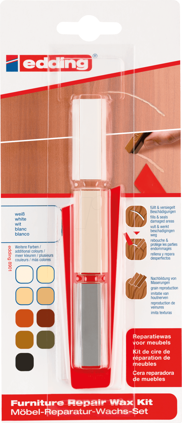 EDDING 8901-4049 - Möbel Wachs weiß