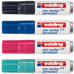 EDDING MM05/4S - Permanent Mini Marker