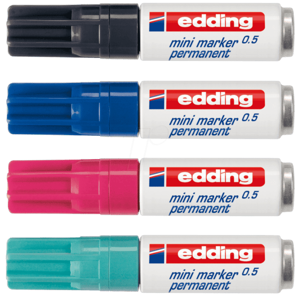 EDDING MM05/4S - Permanent Mini Marker