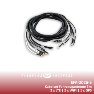 PAA EFA-2026-5 - Kabelset-Fahrzeugantennen 4x LTE + 4x WIFI + 1x GPS
