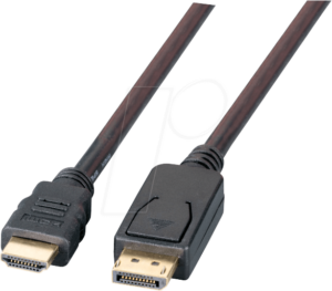 EFB K5561HQSW.5 - DP > HDMI Kabel