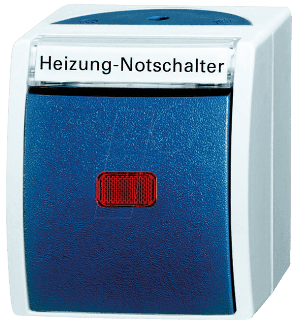 EL BJ FR HN - Wippkontrollschalter/Heizung-Notschalter